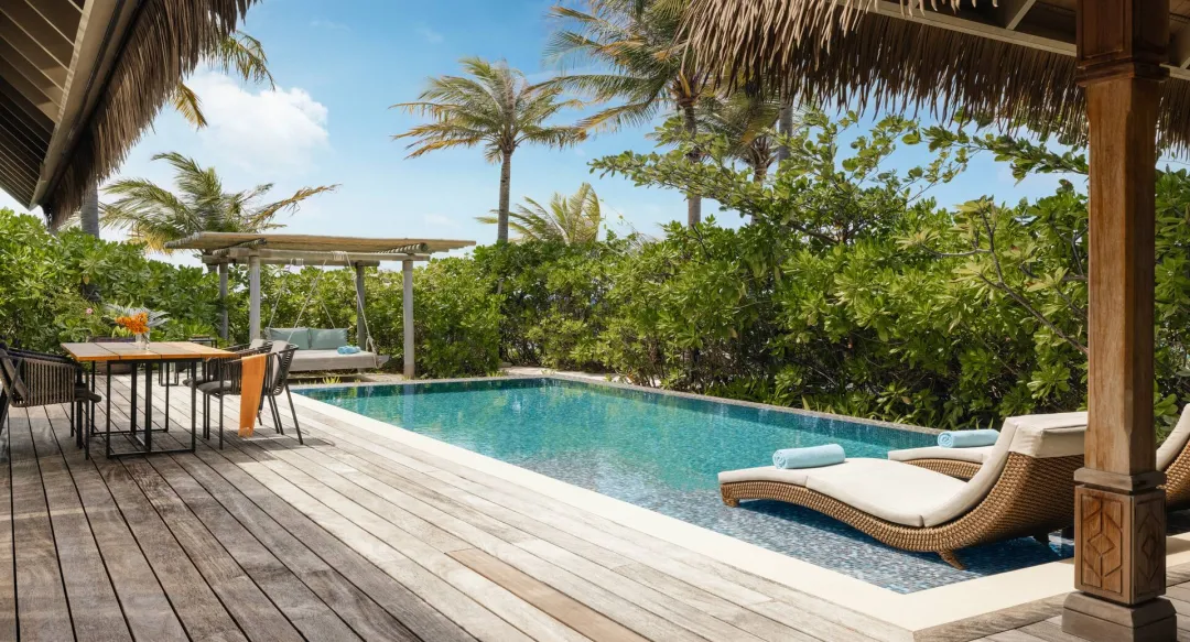 Beach Villa with Pool -Pool View