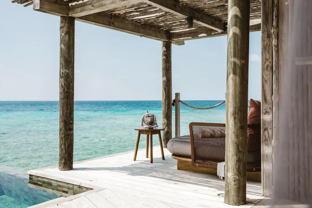 Sunset Overwater Pool Villa - Terrace Lounge