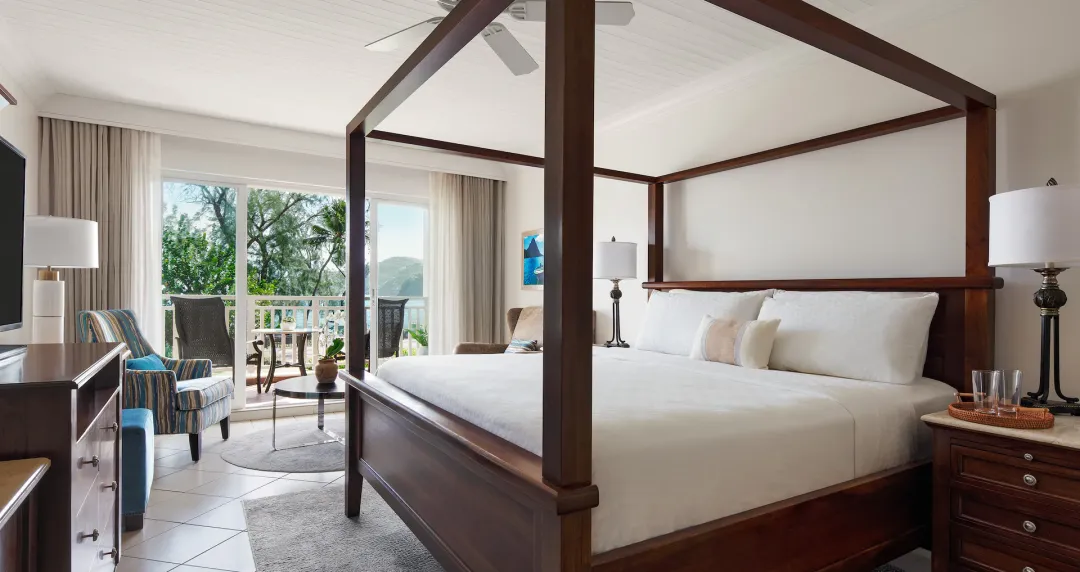 Caribbean Luxury Oceanview - Bedroom View