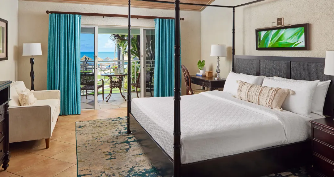 Caribbean Club Level Veranda Suite - JS - Bedroom
