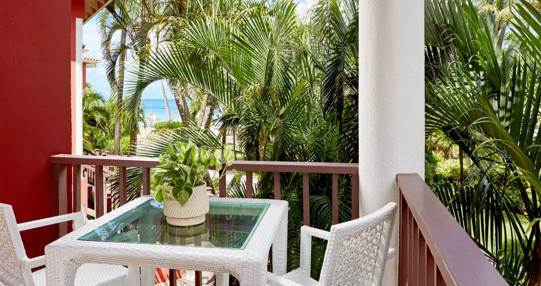 Caribbean Honeymoon Seaside Butler Suite - HS - Balcony Lounge