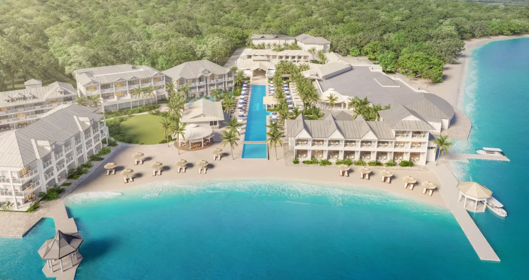 Sandals Caribbean Cay - Resort Aerial View