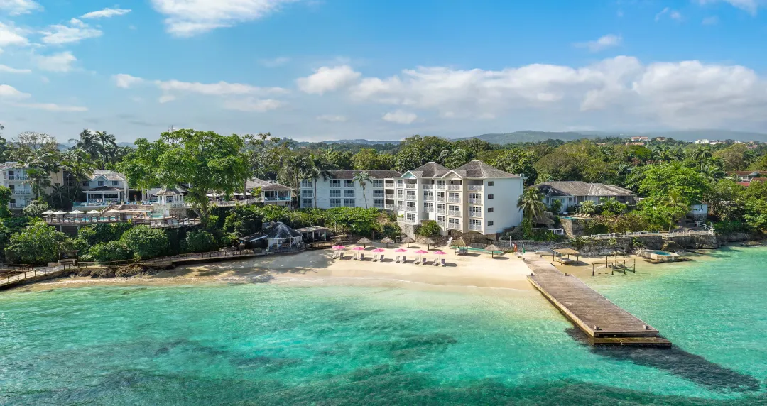 Sandals Royal Plantation -Hotel View
