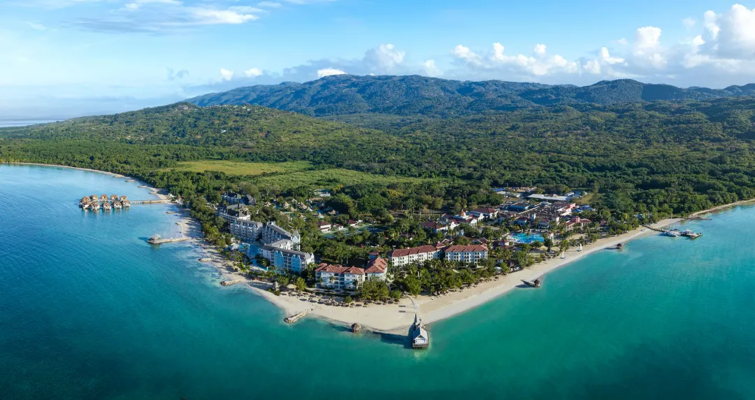 Sandals South Coast - Resort Aerial View