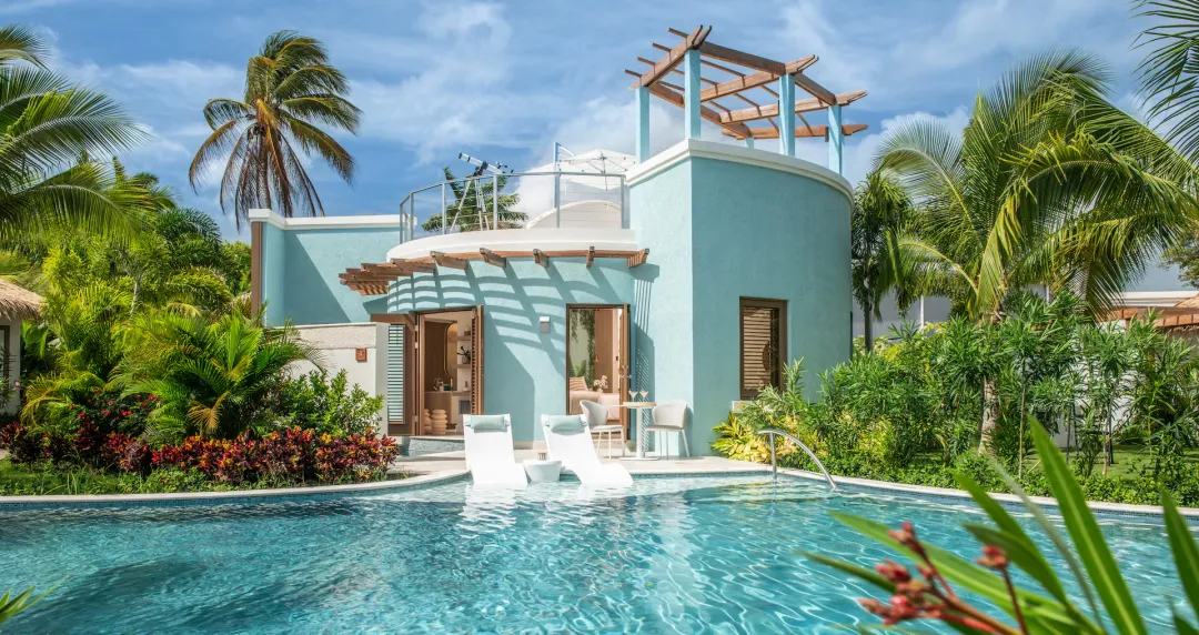 Coyaba Sky Villa Swim-up Rondoval Butler Suite with Private Pool Sanctuary - SKYV - Pool
