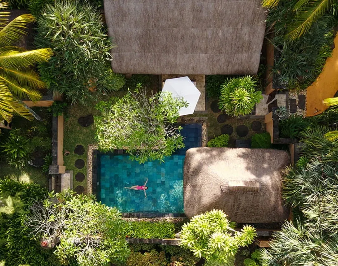 The Oberoi Beach Resort Mauritius - Suite Aerial View