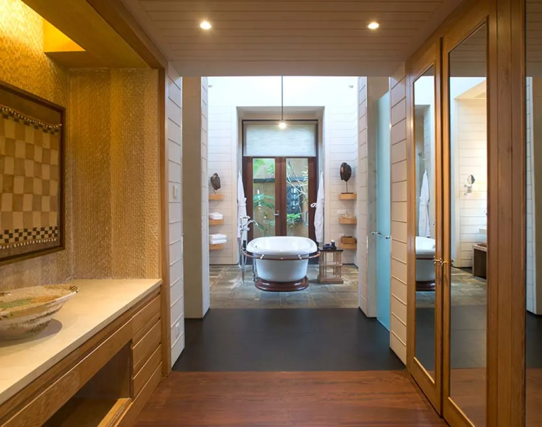 Two Bedroom Presidential Ocean View Villa with Private Pool - Bathroom