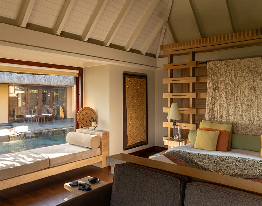 Royal Ocean View Villa with Private Pool - Bedroom