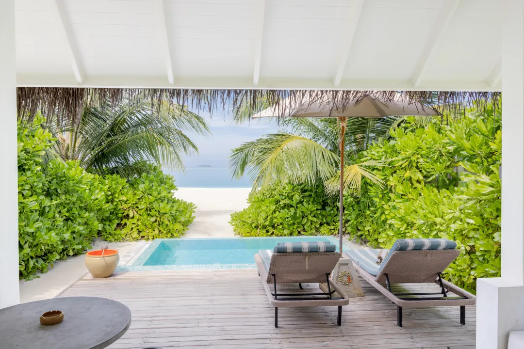 Beach Villa with Pool - Pool With Sea View