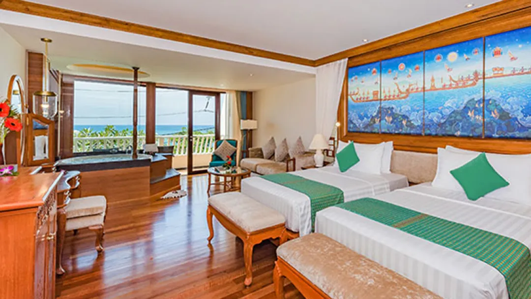 Diamond-Cliff-Jacuzzi-Ocean-Suite-Twin-Beds