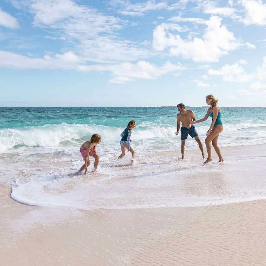 The Reef at Atlantis, Bahamas - Family at Beach