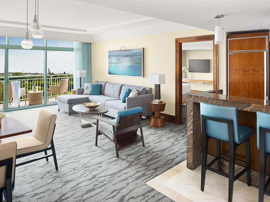 One Bedroom Terrace Suite - Seating Aeria