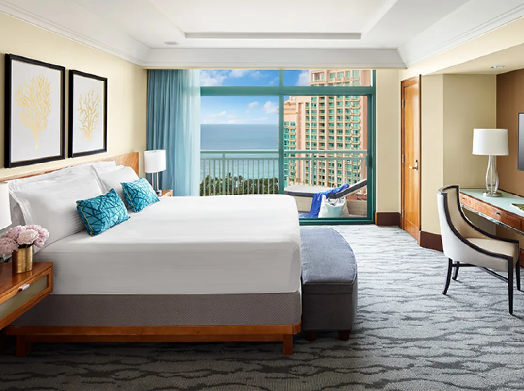 One Bedroom Ocean Suite - Bedroom