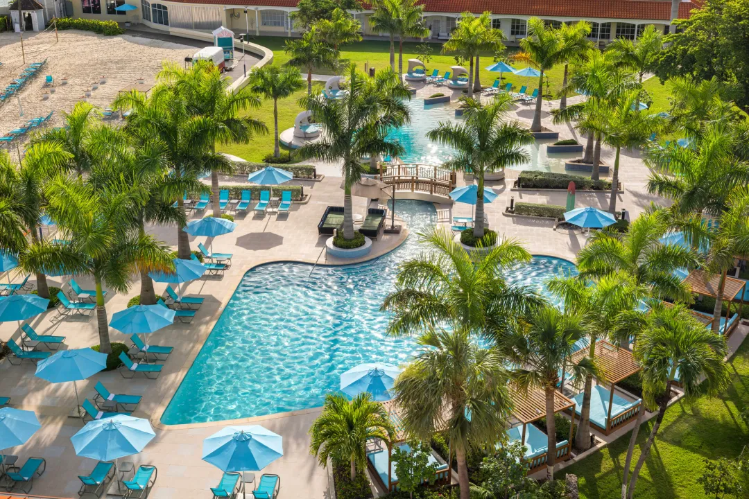 British Colonial Nassau - Pool Over View