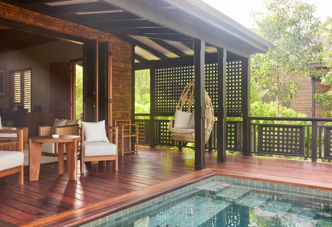 Hermitage Bay - Beach Pool Villa -Pool Area