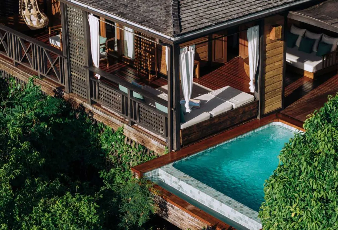 Hermitage BAy - Hillside Garden Pool Villa - Plunge Pool