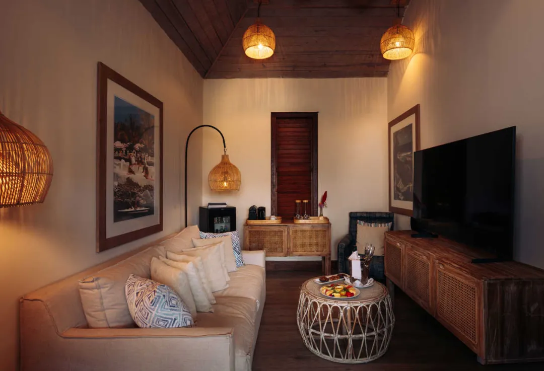 Hermitage Bay - Two Bedroom Villa -Living Room