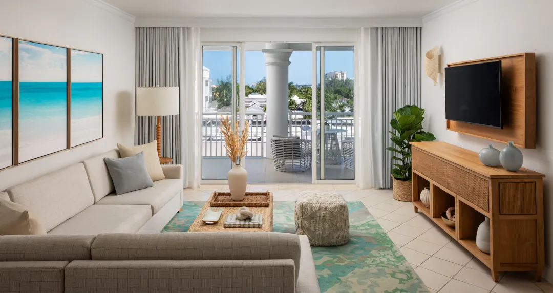Sandals Royal Bahamas - West Bay Oceanview One Bedroom Butler Suite -Living Space
