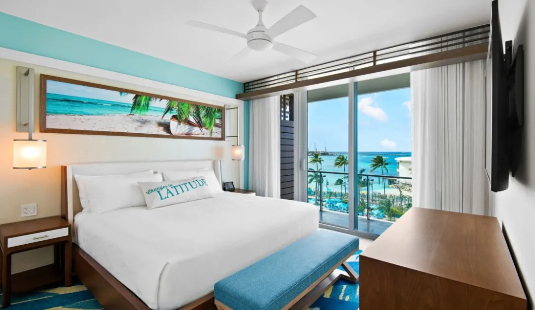 Margaritaville-Beach-Resort-Ocean-Front-King-Bed
