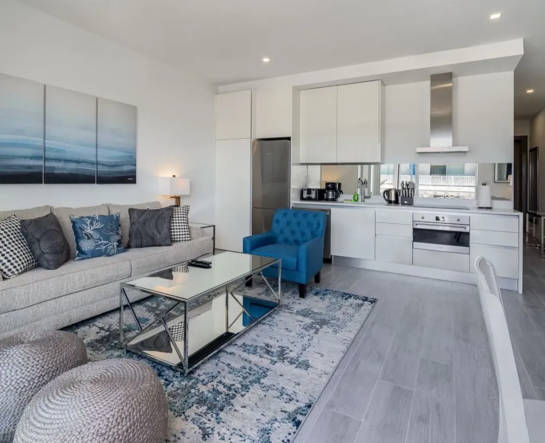 The-Grove-One-Bedroom-Apartment-Living-and-Kitchen