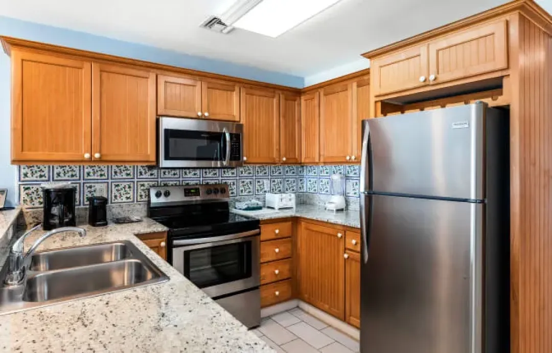 The-Reef-Beach-Resort-Condo-Kitchen