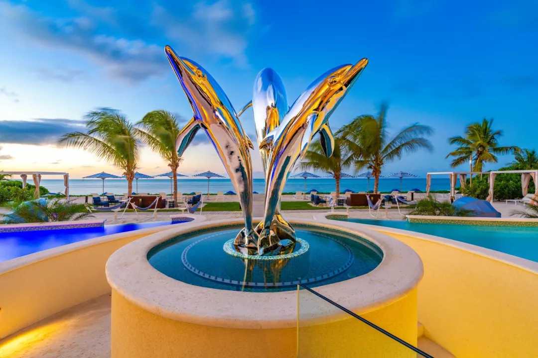 Windsong-Turks-and-Caicos-Entrance-Deco