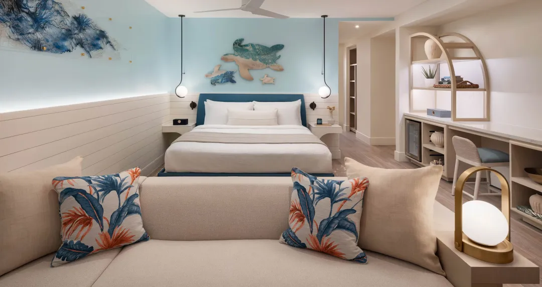 Beaches Turks and Caicos - Treasure Beach Oceanview Penthouse Concierge Suite- Bedroom
