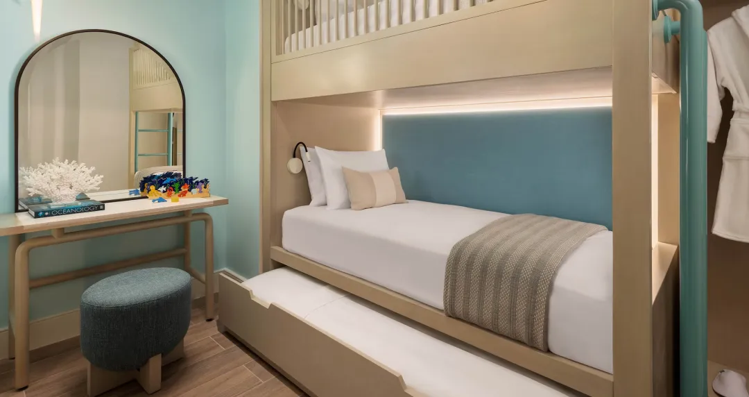Beaches Turks and Caicos - Treasure Beach Oceanview Penthouse Concierge Suite- Bunk Bed