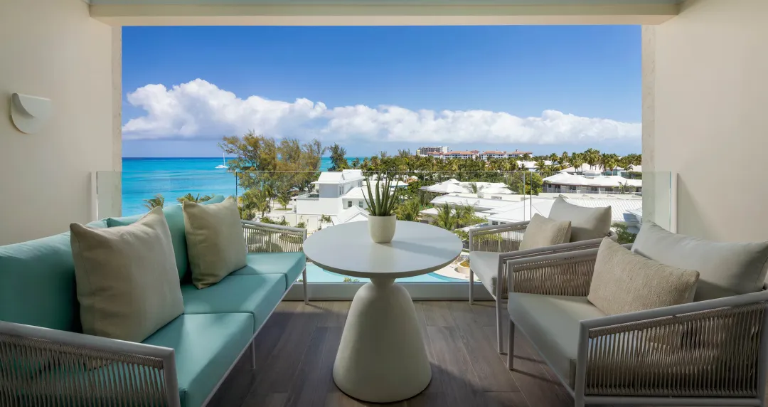 Beaches Turks and Caicos - Treasure Beach Oceanview Penthouse Concierge Suite- Balcony