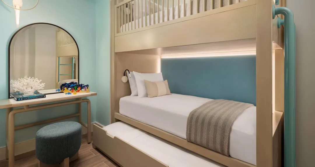 Beaches Turks and Caicos - Treasure Beach Oceanview 2-Bedroom Grand Butler Suite -Kids Bedroom