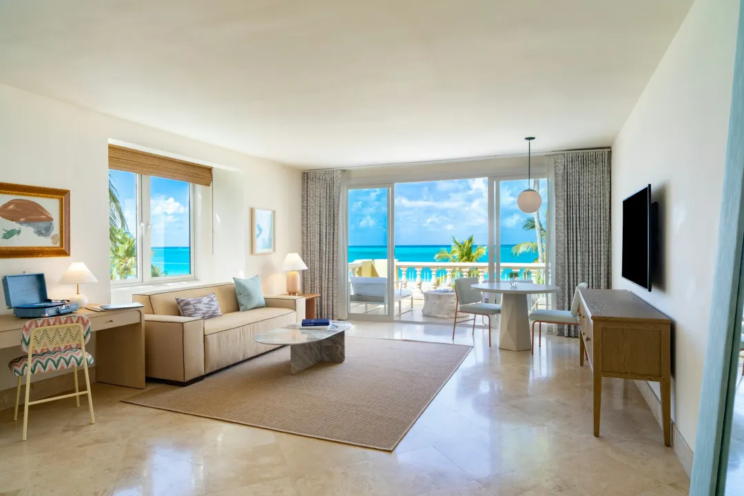 Grace-Bay-Club-Luxury-One-Bedroom-Suite-Sofa