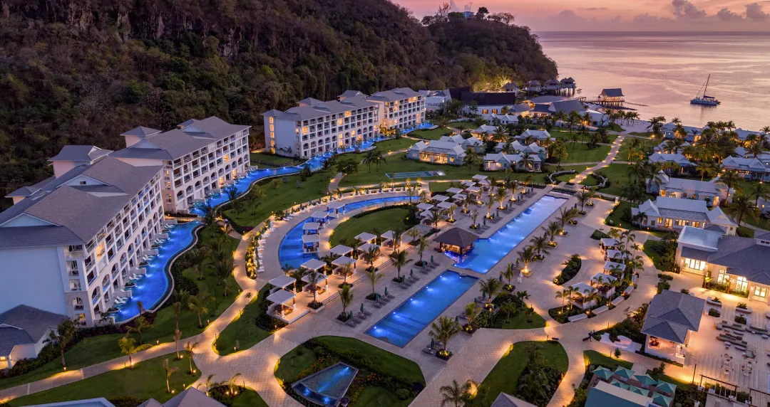 Sandals-Saint-Vincent-and-The-Grenadines-Resort-Aerial-View