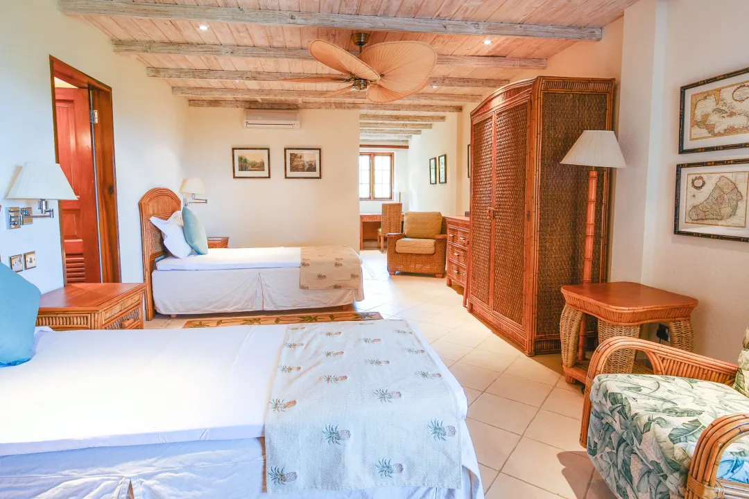 Bequia-Beach-Hotel-Two-Bedroom-Classic-Room-Twin-Beds