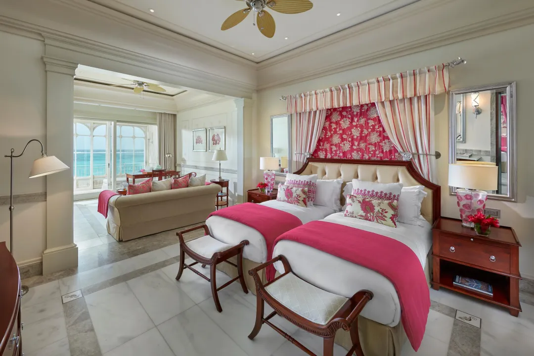Mandarin Oriental Canouan - Two Bedroom Oceanview Suite - Twin Beds