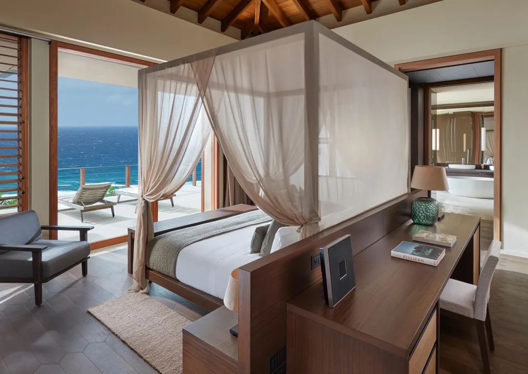 Mandarin Oriental Canoun - Two Bedroom Patio Villa with Studio - Master Bedroom