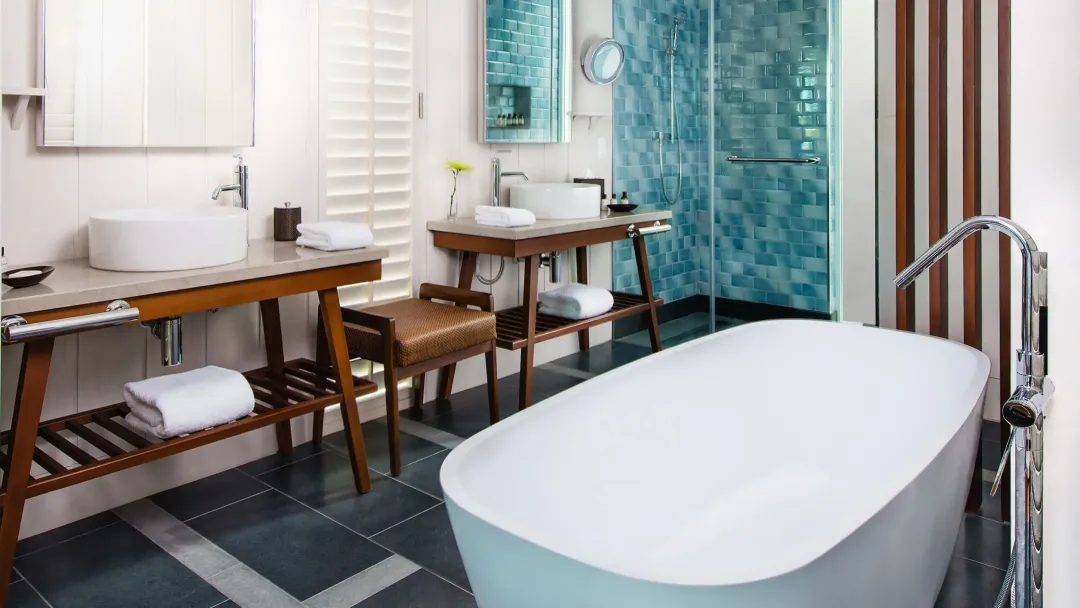 Park Hyatt St. Kitts - Pool View Room - Bathroom