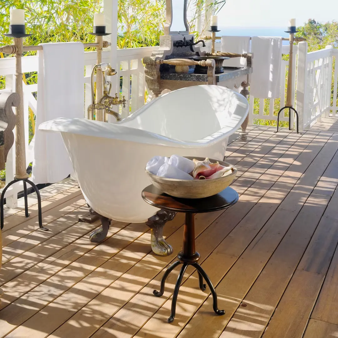 Belle-Mont-Sanctuary-Resort-Luxury-Cottage-Bathtub