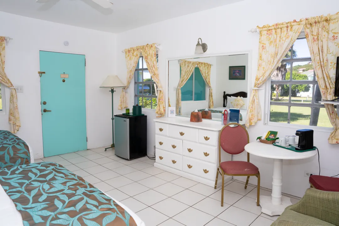 OUalie Beach Resort - Deluxe Two Double Beds - View