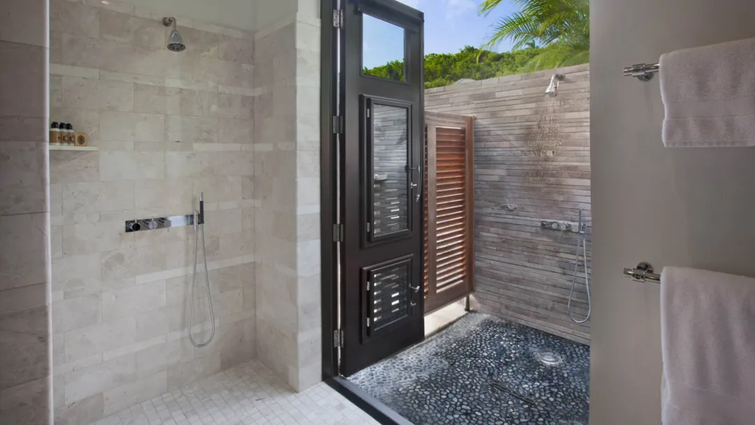 Four Seasons Resort Nevis - Stewarts Plunge Pool Studio -Outdoor Shower