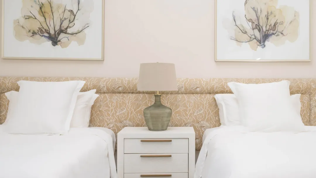 Four Seasons Resort Nevis - Tour Bedroom Palm Grove Residence - Twin Beds