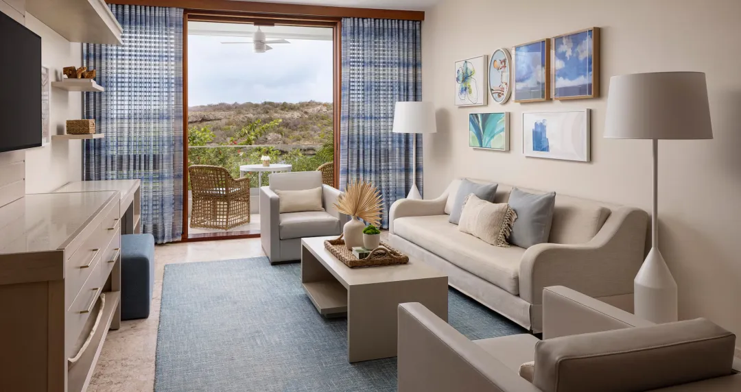 Sunchi Beachside Oceanview One Bedroom Butler Suite - Living Room