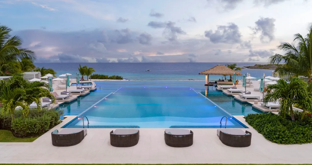 Sandals Royal Curaçao -Main Pool with Sea View
