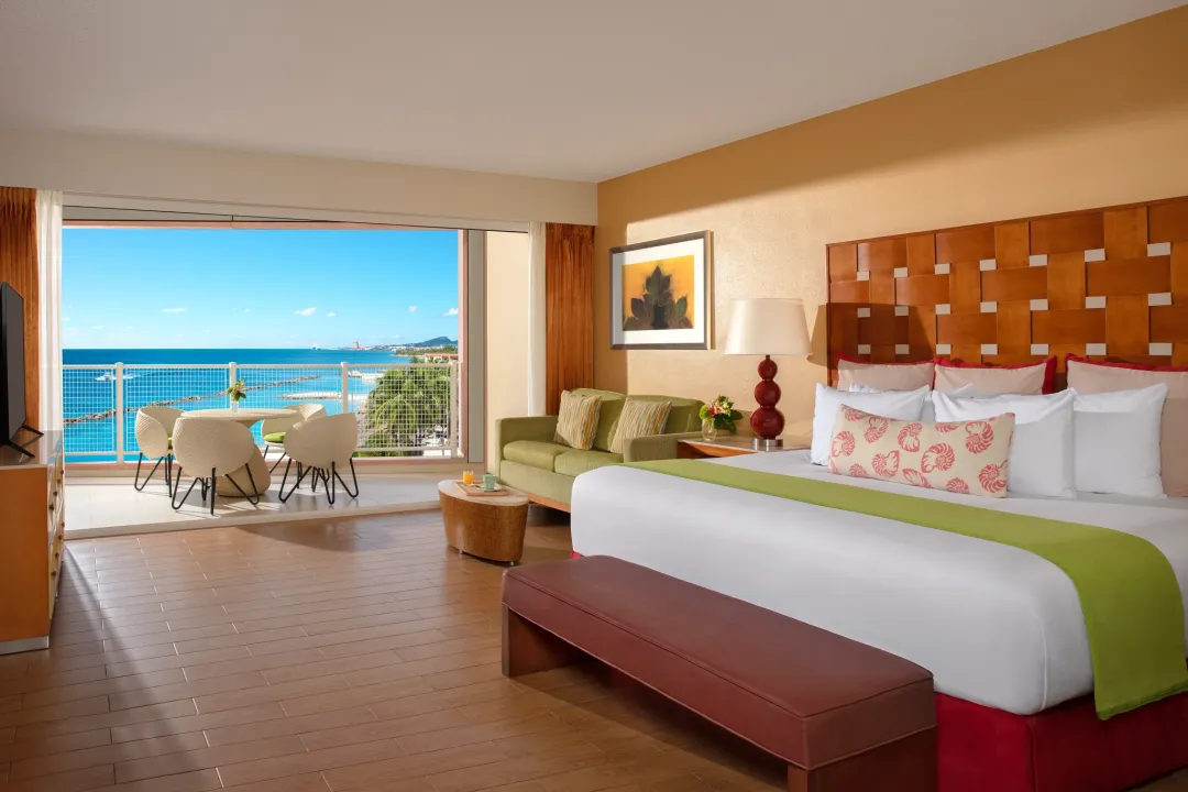 Sun Club Junior Suite Ocean View - Bedroom