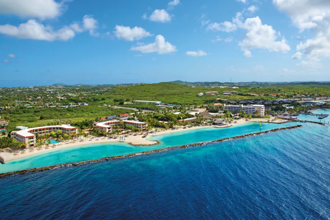 Sunscape Curaçao Resort, Spa & Casino - Aerial View Beach