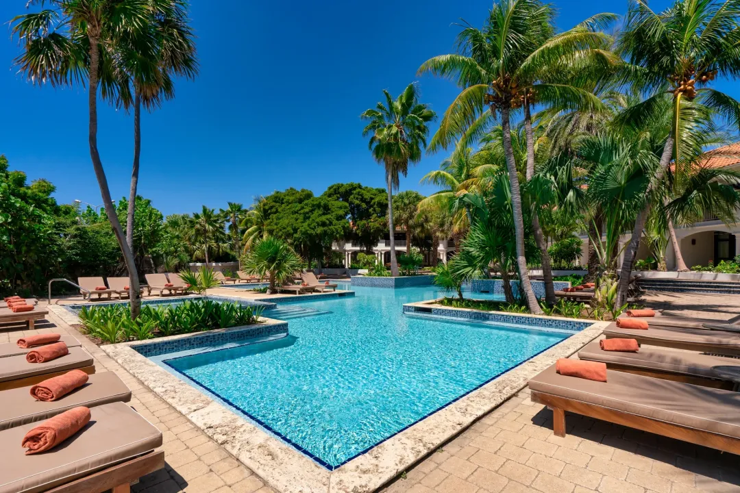 Zoëtry Curaçao Resort & Spa - Main Pool Aeria
