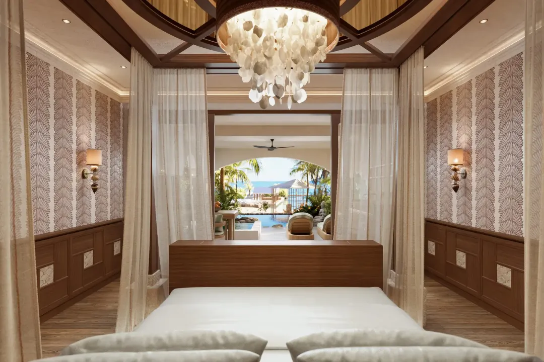 Oceanfront Pool Suite - Bedroom with View