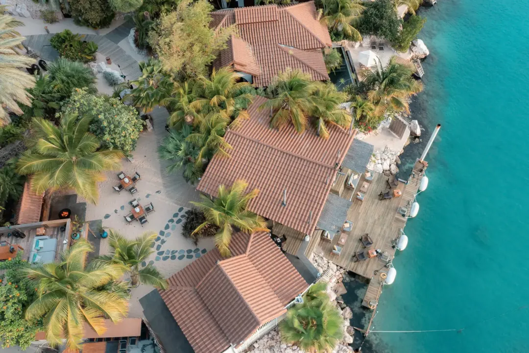 Baoase Curaçao - Hotel Aerial View