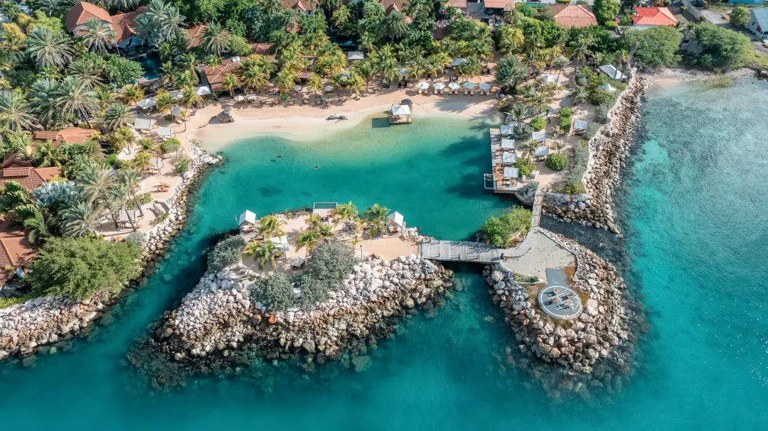 Baoase Curaçao - Island Aerial View