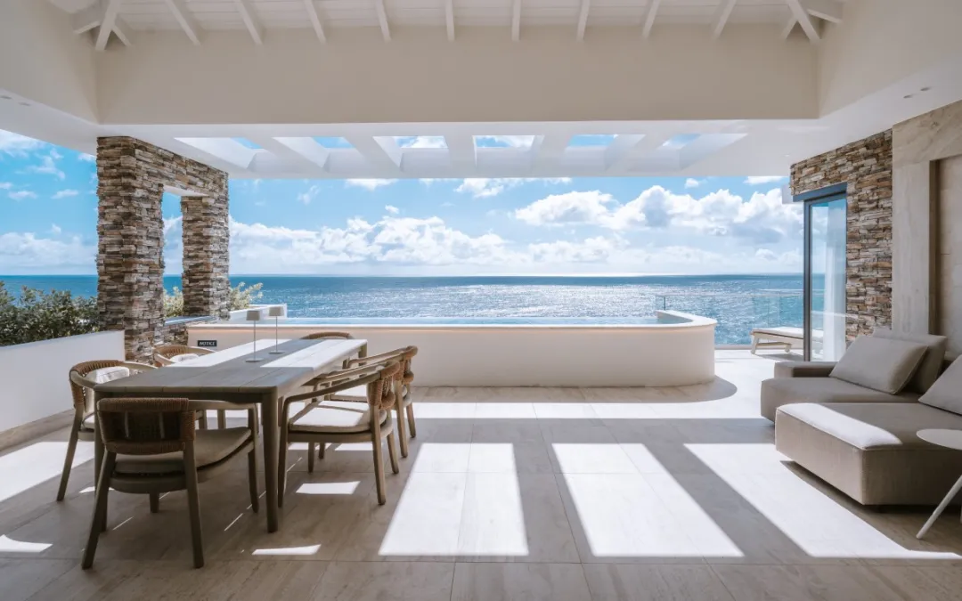 Blue Bay Curaçao Golf & Beach Resort -Ridge Aeria Penthouse Pool With Sea View