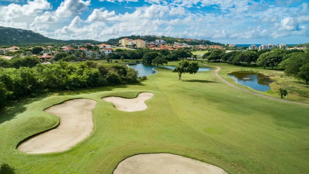 Blue Bay Curaçao Golf & Beach Resort - Golf Course Aerial View
